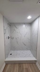 Basement Bathroom Remodel in Ypsilanti